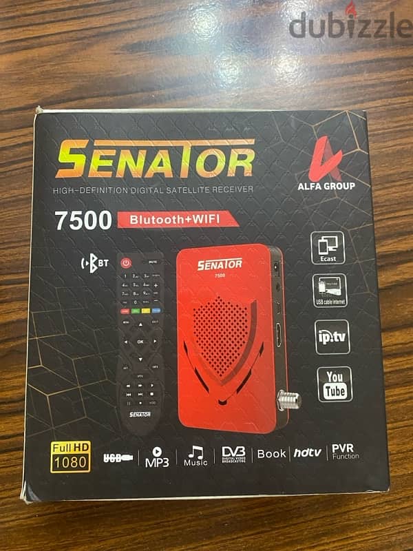 senator 7500 -ريسيفر 0