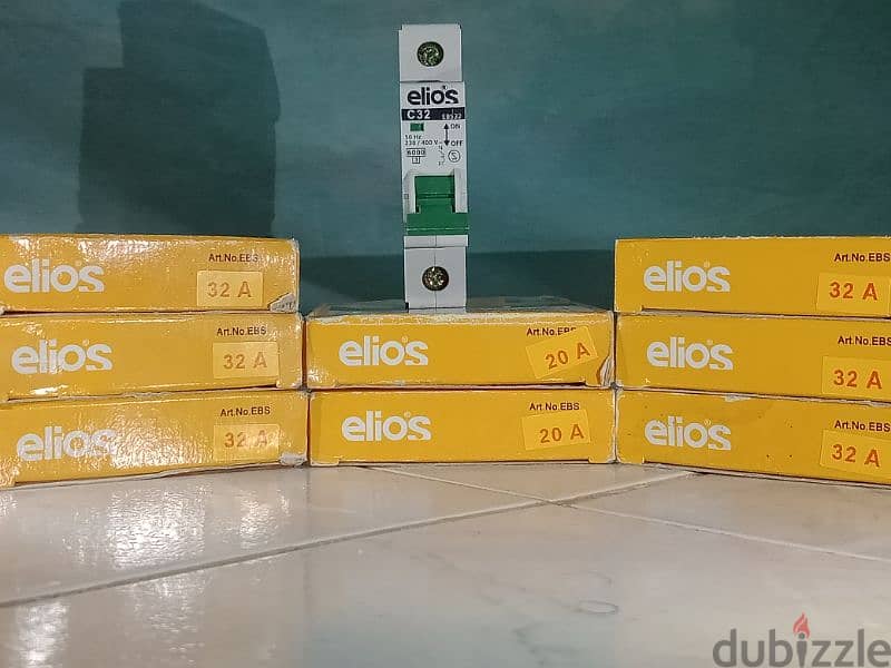 قواطع hager, elios, CHNT أحادية جديدة لم تُستعمل بسعر مميز خصم 40% 5