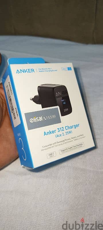 شاحن أنكر 25 واط Anker original 25 watt 2