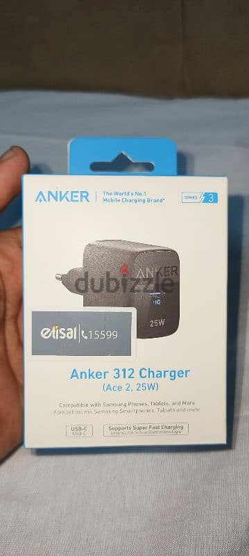 شاحن أنكر 25 واط Anker original 25 watt 3