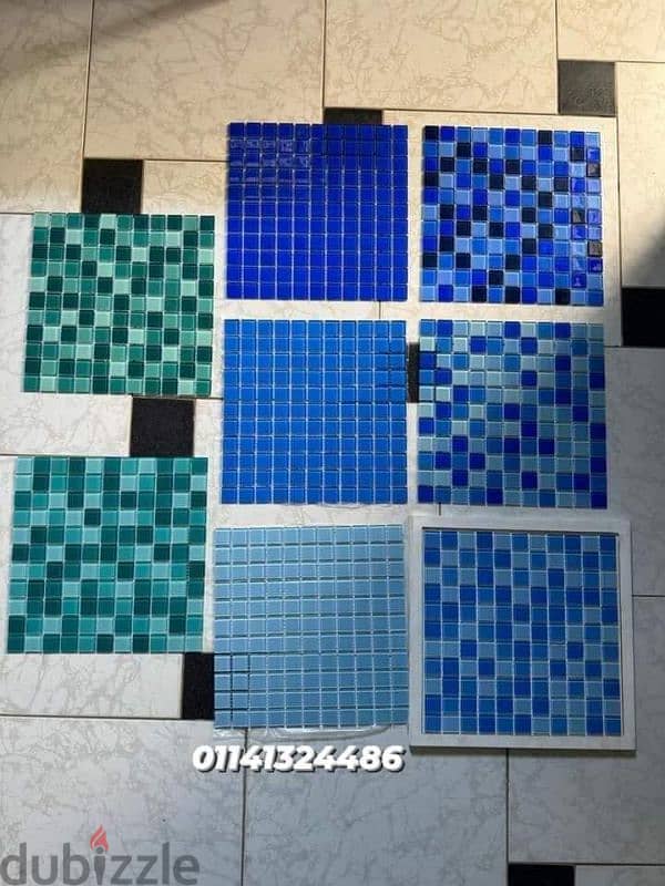 Mosaic tiles for pool and decor 3