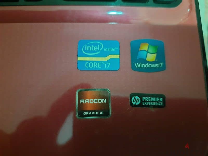 Laptop HP Red 2