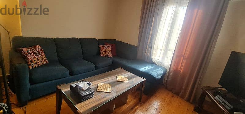 L-Shape sofa very good condition 0