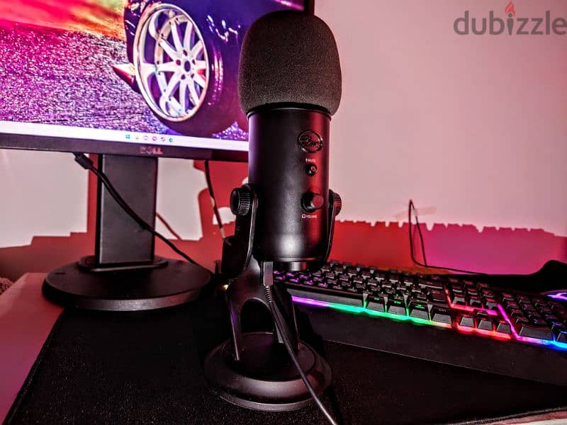 microphone blue yeti black edition - usb 3