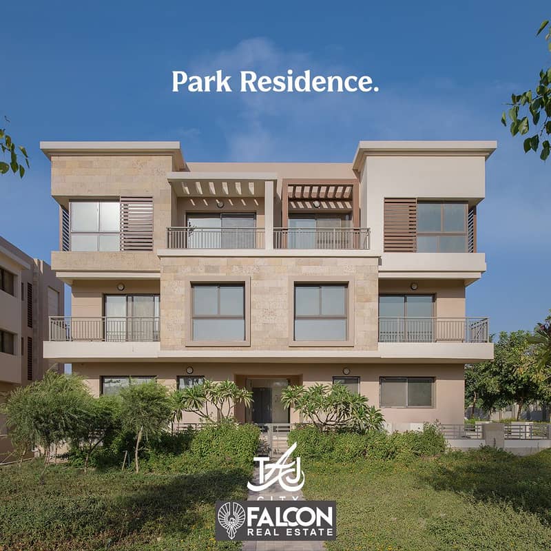 With a 50% discount, receive an apartment at half its price in Taj City Compound, Fifth Settlement, Madinet Misr Company, in front of Cairo Airport 0