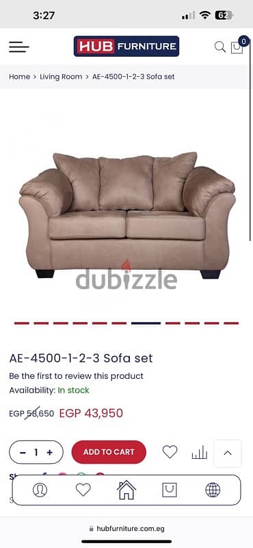 sofa set || living room || furniture Hub