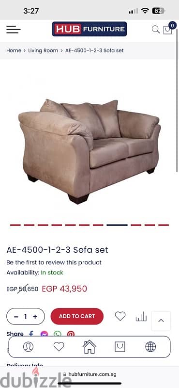 sofa set || living room || furniture Hub 4