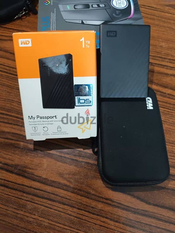 WD My Passport 1TB   هارد خارجي 0