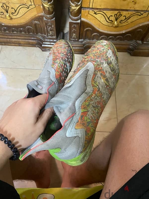 حذاء  Adidas predator اصلي مقاس  43 0