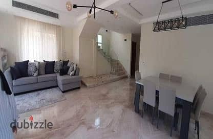 Duplex + garden with distinctive view, prime location in Stone Park, New Cairo, in installments