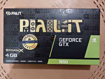 palit gtx 1650 4g ddr5 stormx