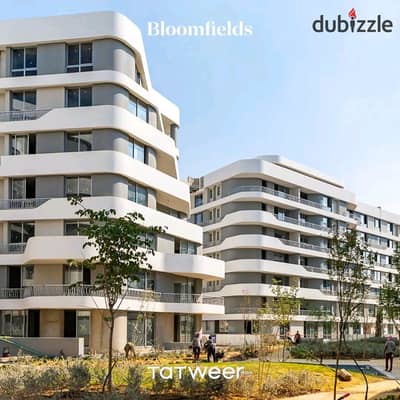 Apartment for immediate delivery, fully finished at a special price with installments over 8 years, in Bloomfields Mostakbal City