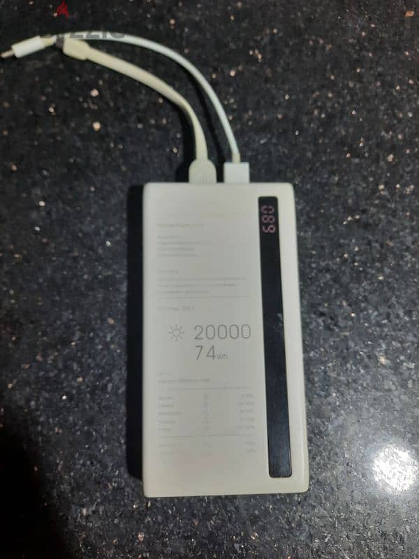 Power bank Remax 20,000 with digital screen 0