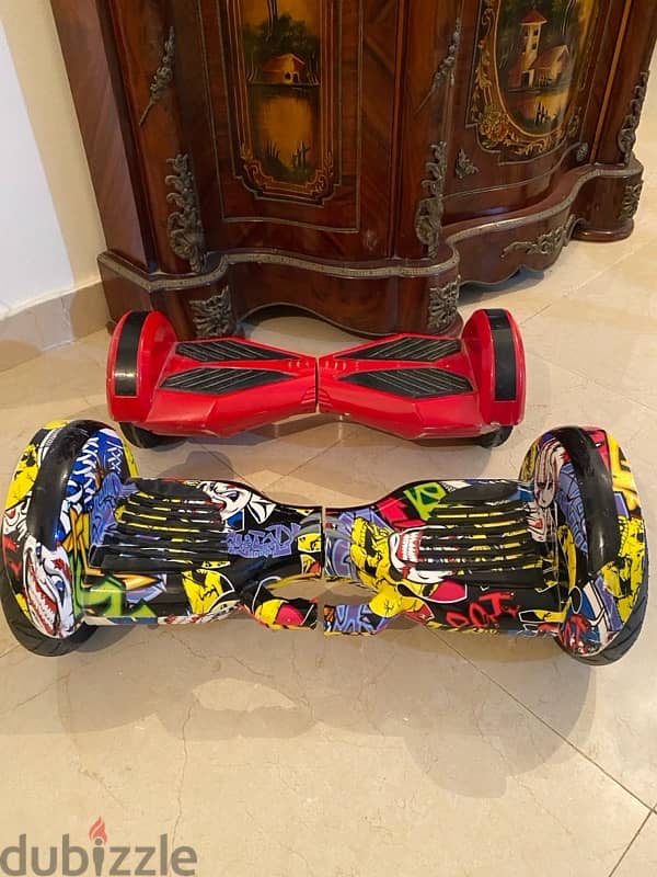 2 HoverBoards 10’ 0