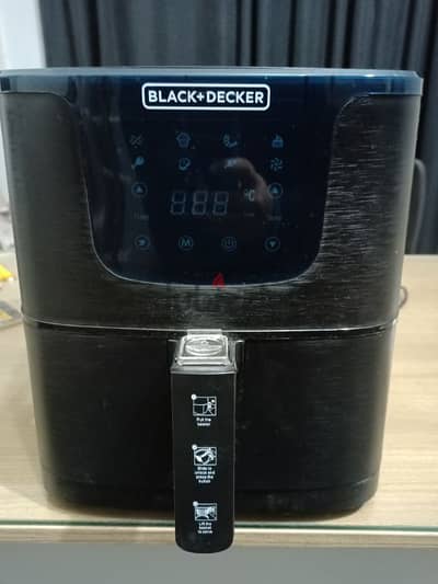 Black & Decker Digital Air Fryer, 5.8L