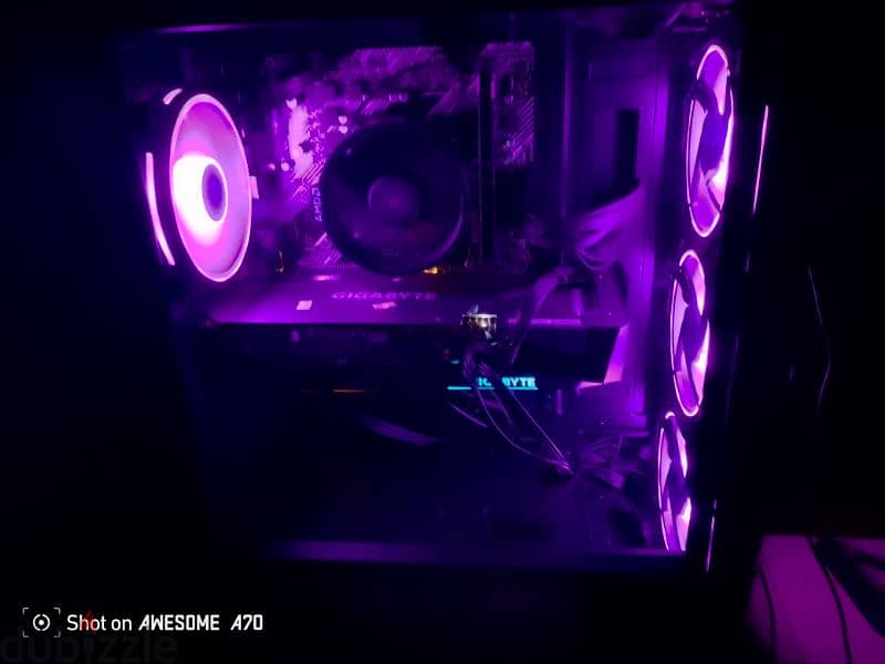 Gaming PC, Ryzen 7, 32 GB RAM, AMD Radeon RX 6600 XT 1