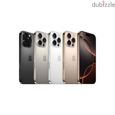 iPhone 16 pro max جميع الالوان