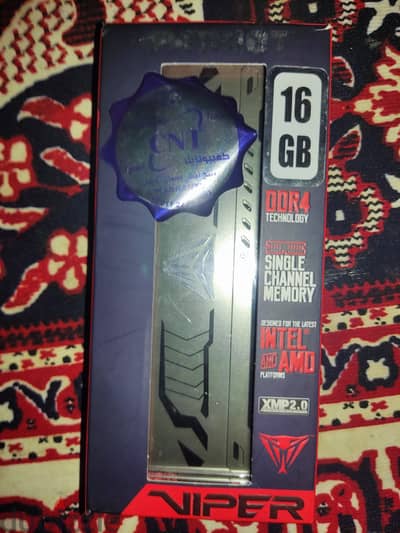 patriot viper steel 16gb 1x16 3200 cl16