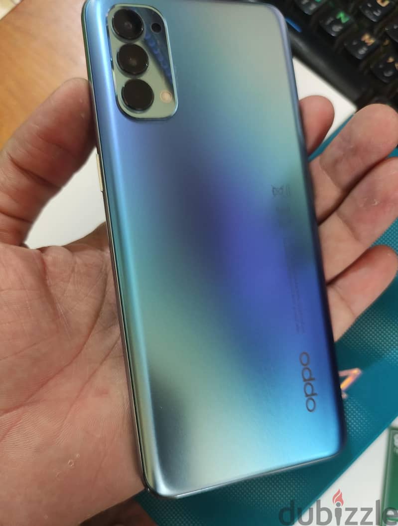 oppo reno 4 128 / 8+5 اوبو رينو 4 زيرو بلزقته بكل مشتملاته حاله نادره 4