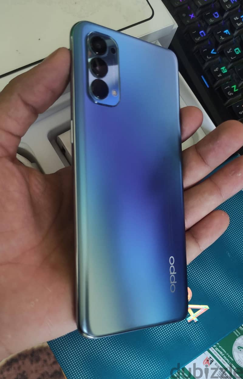 oppo reno 4 128 / 8+5 اوبو رينو 4 زيرو بلزقته بكل مشتملاته حاله نادره 9