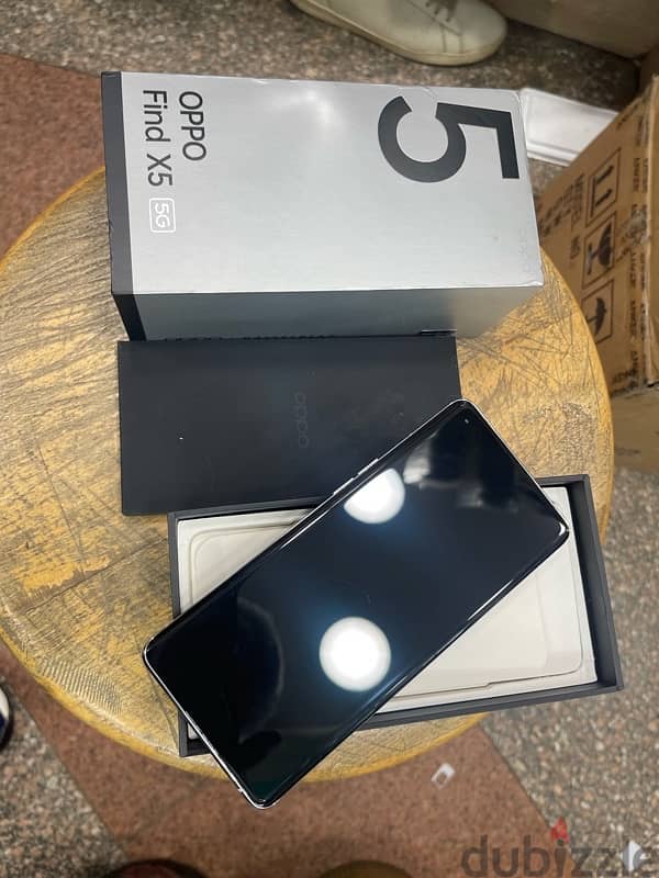 OPPO Find X5 5G dual sim 256G White بحالة الجديد 1