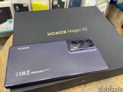 Honor Magic V2 5G dual sim 512/16G Global Purple كالجديد