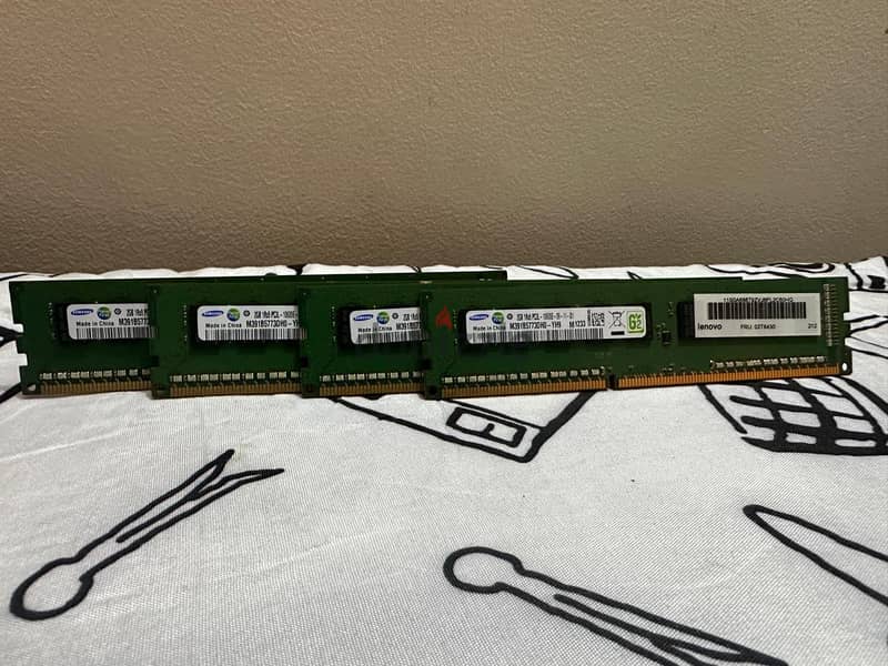 SAMSUNG 4x2GB DDR3 1333Mhz 1