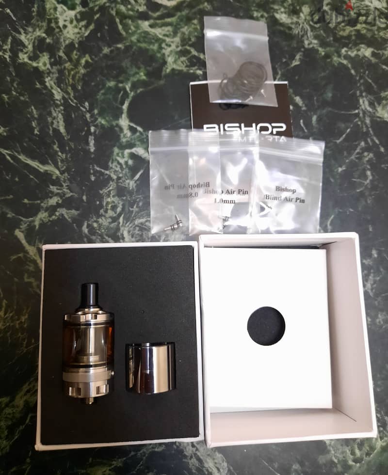 Thelma Quest Solo 100w + Bishop MTL V1 4ML + Efest Batteries (Vape) 1