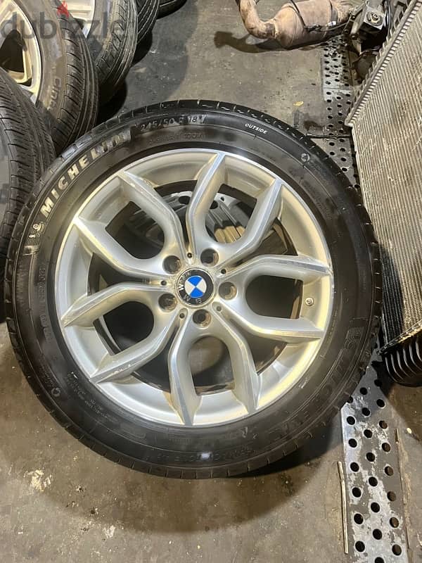 جنوط BMW  مقاس ١٧/١٨/١٩ حاله ممتازه بلا عيوب 5