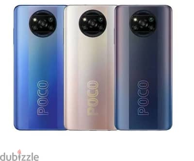 تليفون Poco x3 pro لون فانتوم بلاك معاه علبه متفتحش