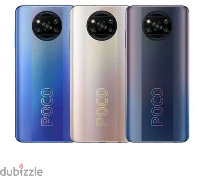 تليفون Poco x3 pro لون فانتوم بلاك معاه علبه متفتحش 0