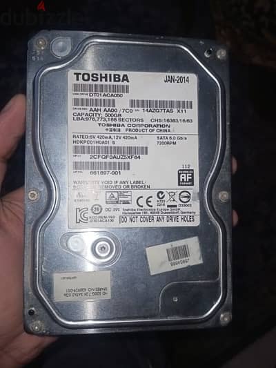 HDD 500gb