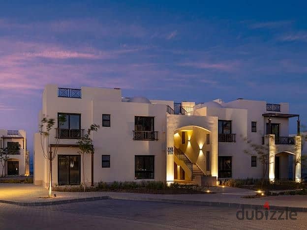 Townhouse on Lagoon for sale, 152m, in installments, in Makadi, Hurghada | finished 0