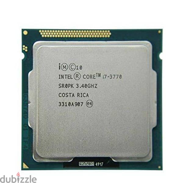 بروسيسور    i7 3770    وحش الألعاب بحالة ممتازة 0