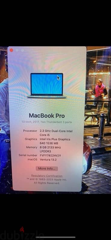 MacBook pro 2017 4