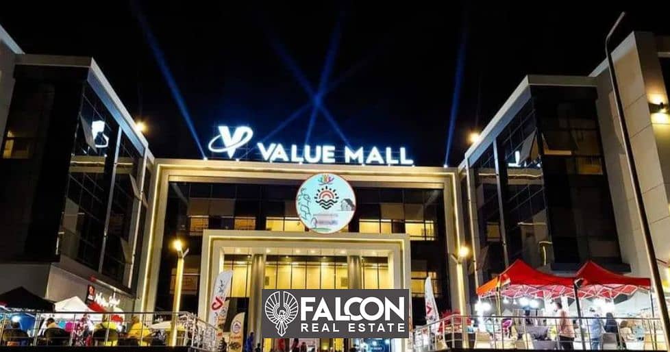 Shop For Sale (Ready To Move) Direct On Main Road High Traffic In Value Mall Al Shrouk City 0