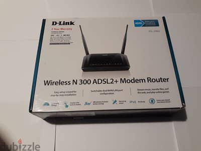 Dlink wireless N300 ADSL2+ DSL-2740U راوتر دي لينك