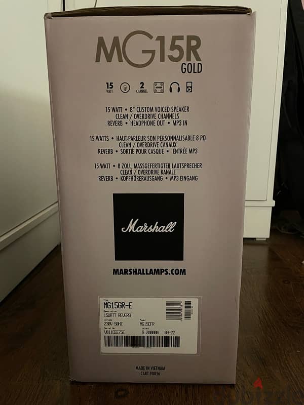 GUITAR AMPLIFIER Marshall MG15GR 5