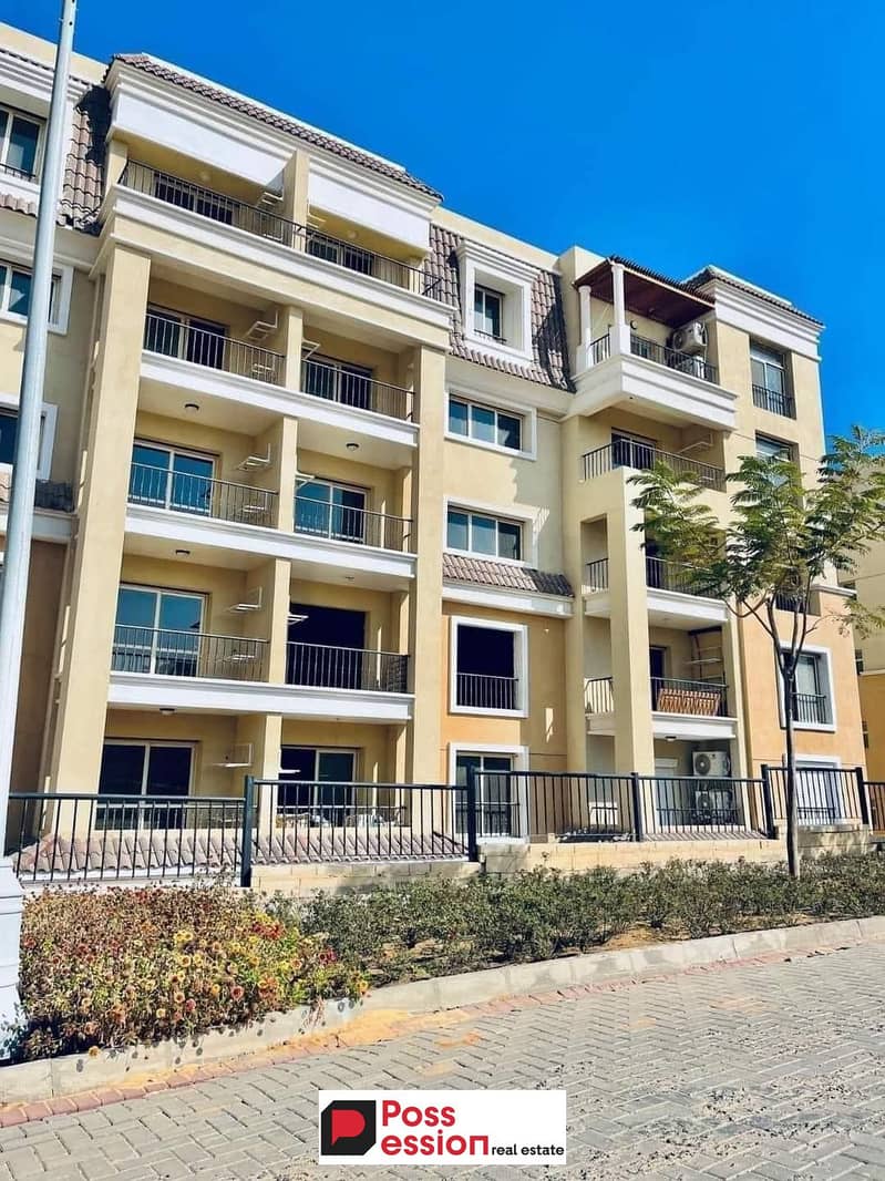 3bedroom 156m Ready to Move with 0 down payment in Sarai new cairo Compound next to Madinaty ,Mostakbal city &new Capital ,minutes to fifth settlement 0