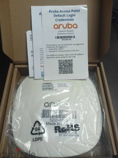 Aruba Access Point AP505 + Wall Mount