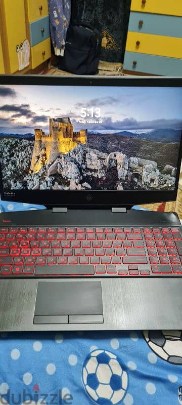 Hp omen laptop with box ksa RTX-2060 1