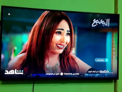 بسعر نهائي ولى يلحق الاول سامسونج 43اسمارت برسيفر داخلى 4k سيريس 7