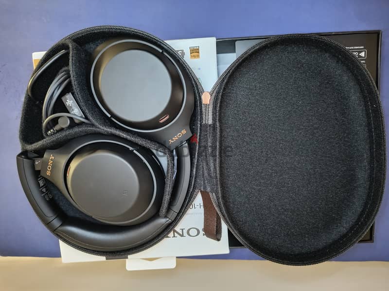 Sony Wh-1000Xm4 Wireless Noise Cancelling Bluetooth Over-Ear Headphone 0