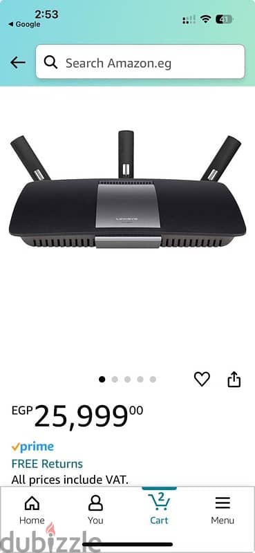 راوتر - موديم لينك سيس Linksys XAC1900 7