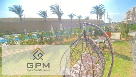 Luxury Furnished Apartment with Private Garden for Rent in Uptown Cairo -  Mokattam