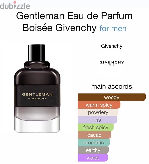 Gentleman Givenchy EDP Boisée 100ml 2