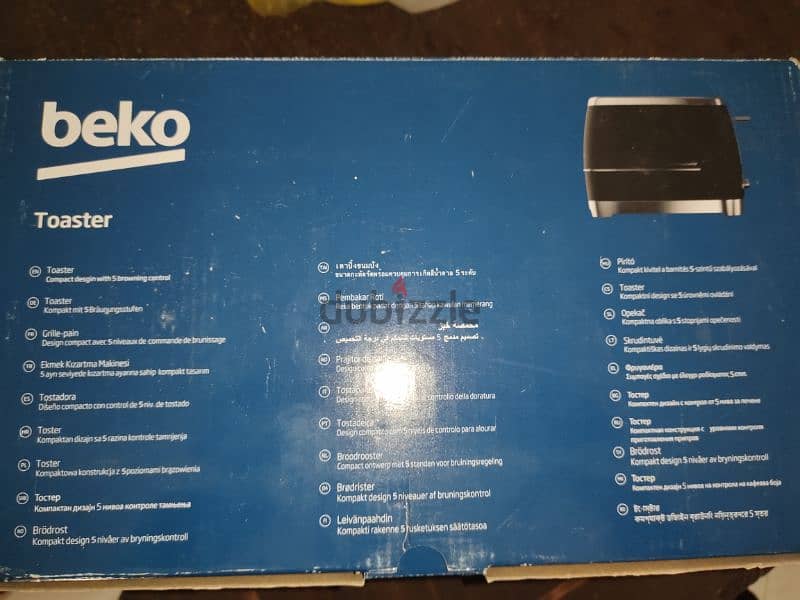 toaster Beko new 3