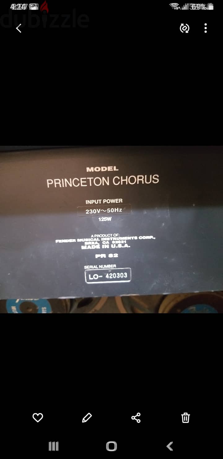 Fender princeton chorus amp امب فندر 3