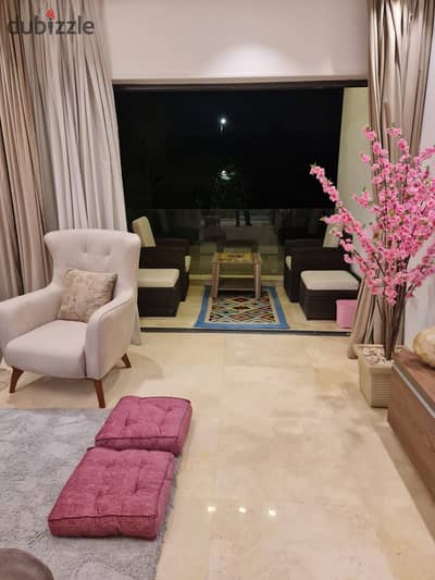 Apartment for rent in lake view residence compound at New Cairo