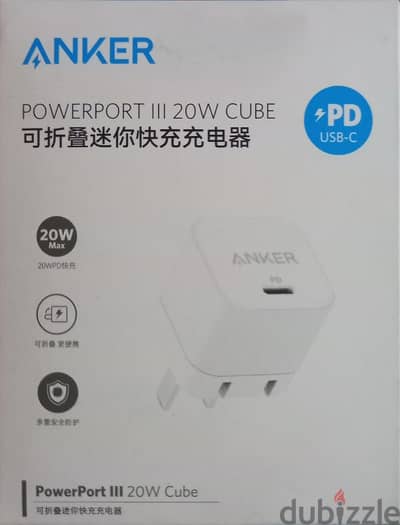 شاحن أنكر سريع ٢٠ وات - Anker pd 20w